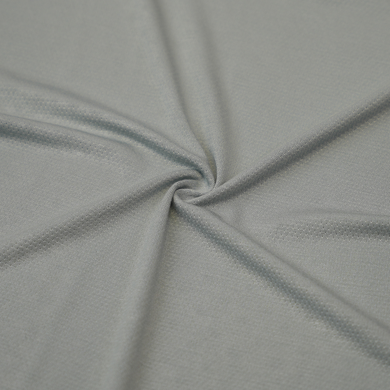Bamboo viscosis / Polyester extende Mesh Fabric