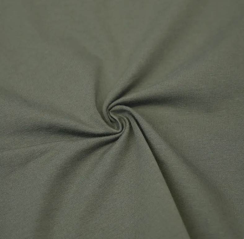 Quid sunt characteres organicum bombacio spandex Jersey fabricae secundum consolationem et mollitiem?