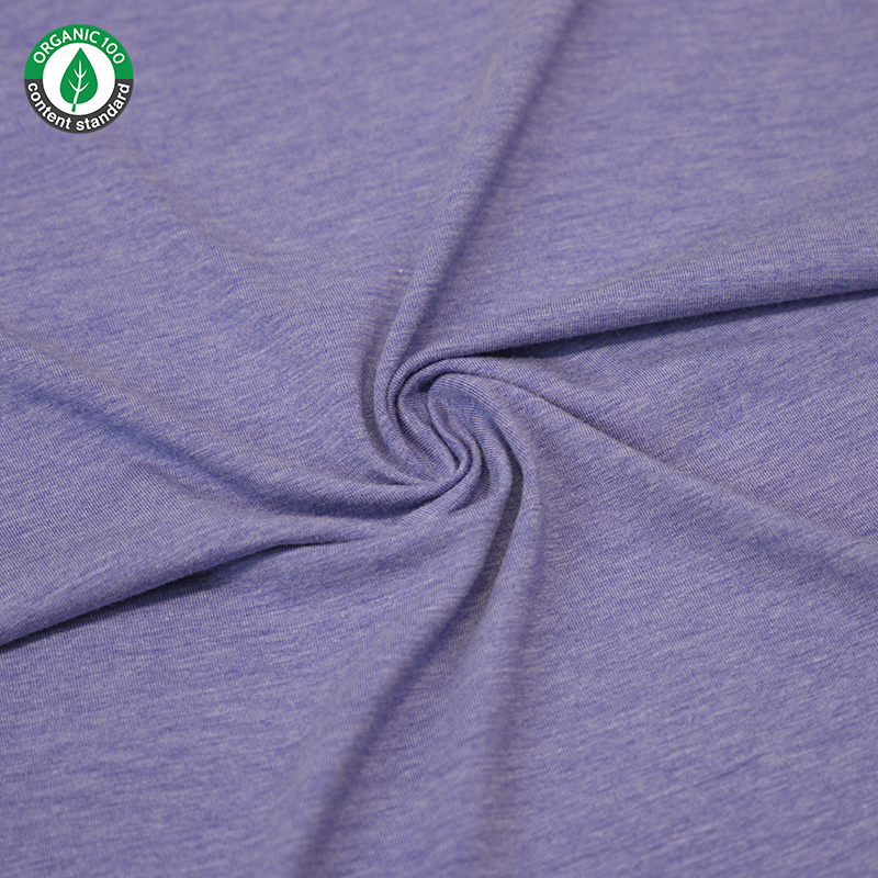Organicum Bamboo / Cotton Tractus Jersey T-shirt fabricae
