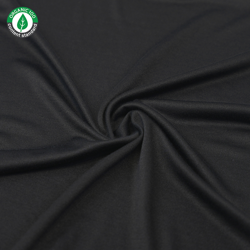 Organic Bamboo / Polyester Jersey fabricae